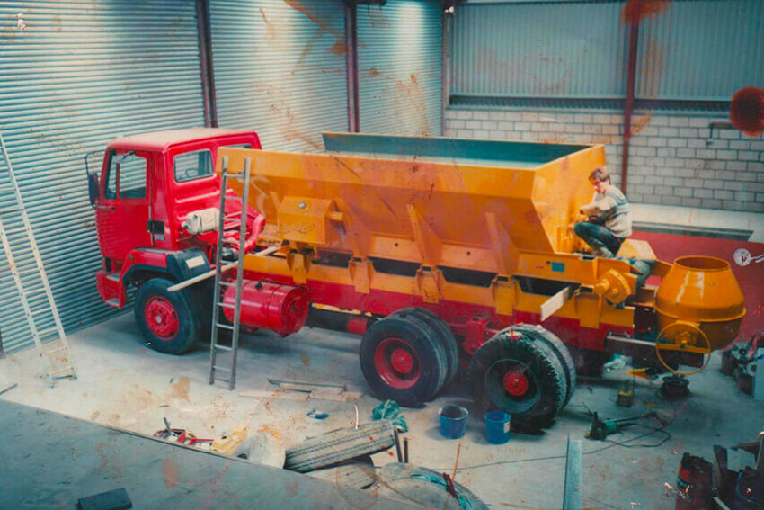 New Mix Concrete 1980's vehicle